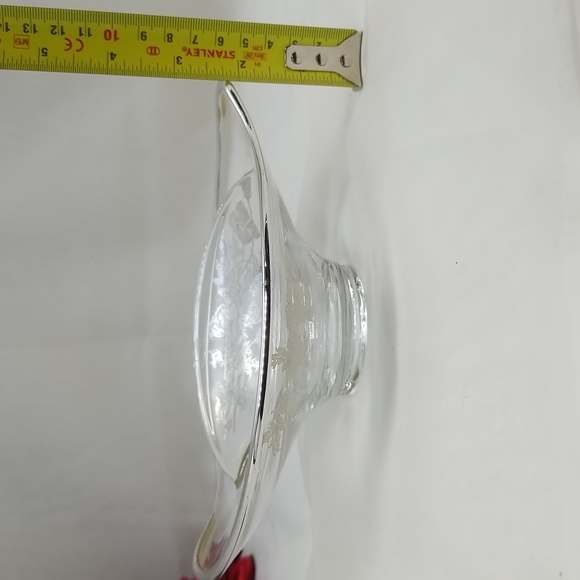 Viking Epic Flanders Silver Flower Divided Dish - Picture 7 of 16